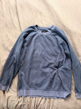 PacSun Men's Blue Crewneck fleece Sweatshirt